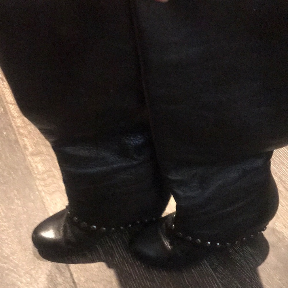 Knee high boots